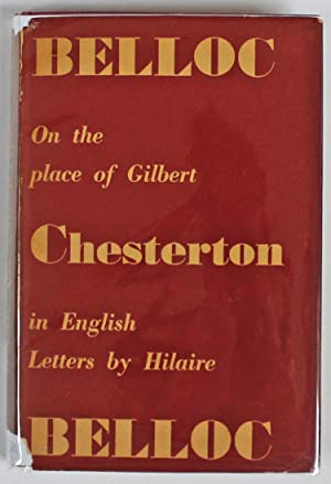 On the Place of Gilbert Chesterton in English Letters