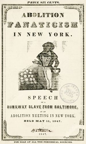Abolition fanaticism in New York